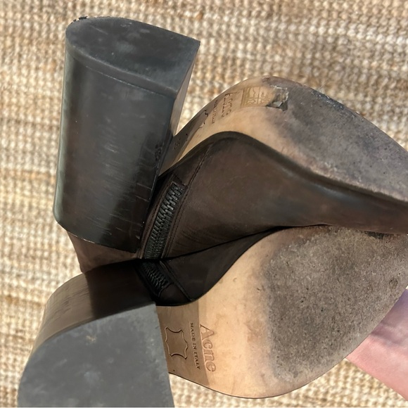 Acne brown boots - Picture 2 of 2